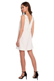 Charming Trapeze Dress with Bow Detail for Any Occasion