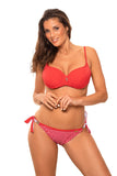Elegant Two-Piece Swimsuit with Push-Up Effect