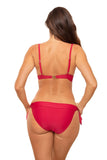 Stylish Two-Piece Swimsuit with Push-Up Effect