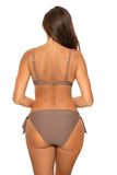 Elegant Two-Piece Swimsuit with Removable Push-Up Inserts