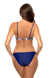 Elegant Two-Piece Swimsuit with Adjustable Straps