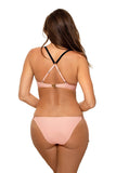 Elegant Italian Two-Piece Swimsuit with Push-Up Bra