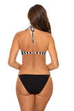 Elegant Two-Piece Swimsuit with Underwired Bra Design