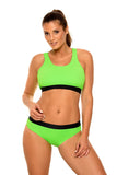 Elegant Two-Piece Swimsuit in Italian Fabric