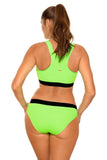 Elegant Two-Piece Swimsuit in Italian Fabric