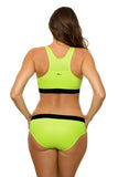 Elegant Two-Piece Swimsuit in Italian Fabric