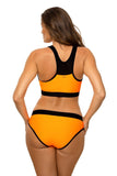 Italian Fabric Two-Piece Swimsuit with Comfortable Cut