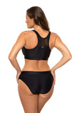 Italian Fabric Two-Piece Swimsuit with Removable Inserts