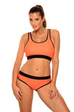 Elegant Two-Piece Swimsuit in Italian Fabric