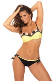 Sensual Two-Piece Swimsuit with Adjustable Straps