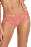 Floral Lace Feminine Shorts with Bow Detail