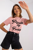 Decorative Short Sleeve T-Shirt for Everyday Wear