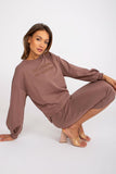 Chic Tracksuit Set: Skirt & Sweatshirt Combo