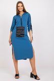 Ladies' Hooded Sweatshirt Dress with Adjustable Sleeves