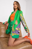Ladies' Long-Sleeved Button Fastening Jacket
