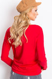 Elegant Long Sleeve Blouse for Versatile Occasions
