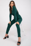 Chic Long-Sleeved Jumpsuit with Tie Waist Detail
