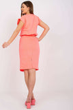 Summer Blouse and Skirt Set with Elastic Band and Tie Skirt