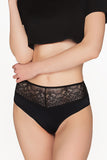 Fancy Cut Lace Bras & High-Waisted Panties Set