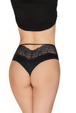 Fancy Cut Lace Bras & High-Waisted Panties Set