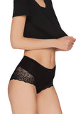 Elegant Floral Lace Women's Cotton Panties