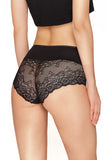 Elegant Floral Lace Women's Cotton Panties