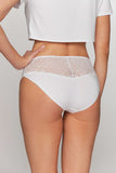 Lace-Trimmed Viscose Briefs for Summer Comfort