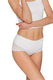 Elegant Floral Lace Women's Cotton Panties