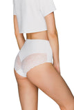 Elegant Floral Lace Women's Panties with Raised Bottom