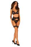 Elegant Lace Garter Belt in Soft, Touch-Friendly Fabric