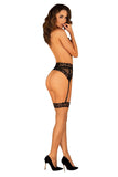 Elegant Lace Garter Belt in Soft, Touch-Friendly Fabric