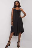 Loose Cut Strapless Viscose Dress for Summer Bliss