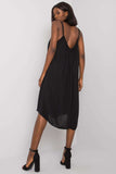 Loose Cut Strapless Viscose Dress for Summer Bliss