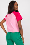 Stylish Ladies Short Sleeve T-Shirt with Front Inscription