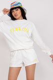 Sweatshirt and Shorts Set for Warm Weather Comfort