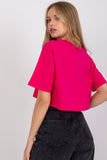 Loose Fit Women's Short Sleeve T-Shirt in Soft Cotton Blend