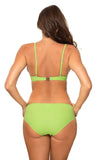 Elegant Push-Up 2-Piece Swimsuit with Decorative Stitching