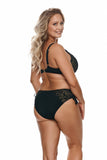 High-Waisted Panties with Fancy Drawstring & Gold Ornament