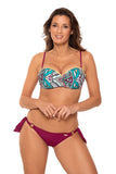 Elegant Push-Up 2-Piece Swimsuit with Adjustable Straps