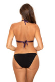 Elegant 3-Piece Push-Up Bikini with Jewelry Accents