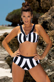 Elegant Push-Up 2 Piece Swimsuit with Adjustable Straps