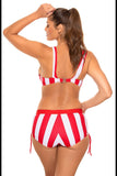 Elegant Push-Up Swimsuit with Adjustable Straps
