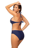 Elegant Push-Up One-Piece Swimsuit with Tummy Control