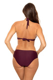 Elegant Push-Up One-Piece Swimsuit with Tummy Control