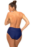 High-Cut Lined Swimwear Panties in Soft Fabric