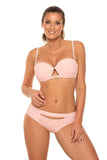 Elegant Push-Up 2-Piece Swimsuit with Detachable Straps