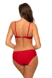 Elegant 2-Piece Push-Up Swimsuit with Detachable Straps
