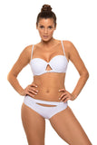 Elegant Push-Up 2-Piece Swimsuit with Adjustable Straps