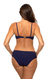 Elegant 2-Piece Push-Up Swimsuit with Detachable Straps