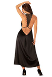 Satin Lace Back Lingerie Dress from Agatya Collection
